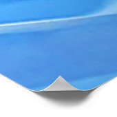 Schneeberge Reflektion Poster (Ecke)