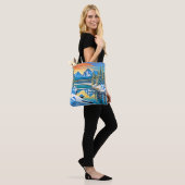 Schneeberge Reflektion Tasche (Am Model)