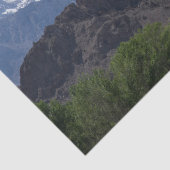 Schneeberge Seidenpapier (Detail)