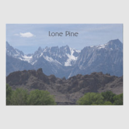 Schneeberge Seidenpapier