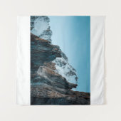 SCHNEEBERGE WÄHREND DES TAGES WANDTEPPICH (Vorderseite (Horizontal))