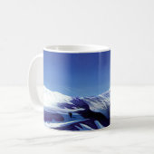 Schneeberge, Winterpanorama Kaffeetasse (Vorderseite Links)