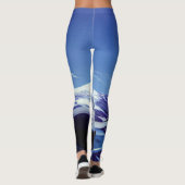 Schneeberge, Winterpanorama Leggings (Rückseite)