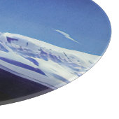 Schneeberge, Winterpanorama Schneidebrett (Ecke)