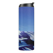 Schneeberge, Winterpanorama Thermosbecher (Nach links gedreht)