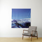Schneeberge, Winterpanorama Wandteppich (Beispiel)