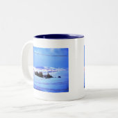 Schneeberge Zweifarbige Tasse (Vorderseite Links)