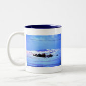 Schneeberge Zweifarbige Tasse (Links)