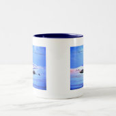 Schneeberge Zweifarbige Tasse (Mittel)