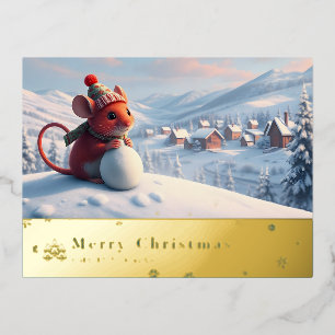 Schneebergmaus - Postkarte V
