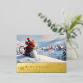 Schneebergmaus - Postkarte V (Stehend vorne)