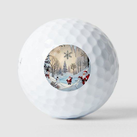 "Schneebergrückzug" Golfball (Vorderseite)
