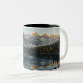 Schneebergsee Landschaftlich Zweifarbige Tasse (VorderseiteRechts)