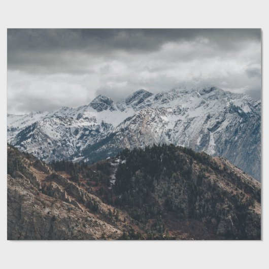 SCHNEEBERGWALLPAPIER GESCHENKPAPIER (Flach)