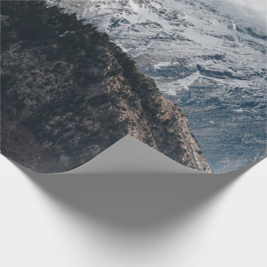 SCHNEEBERGWALLPAPIER GESCHENKPAPIER (Ecke)