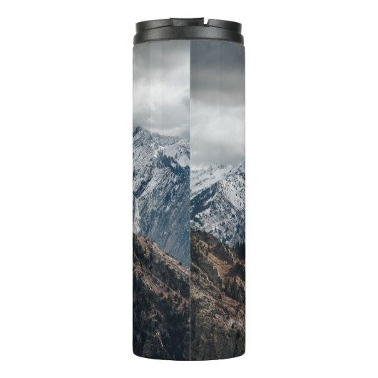 SCHNEEBERGWALLPAPIER THERMOSBECHER (Rückseite)
