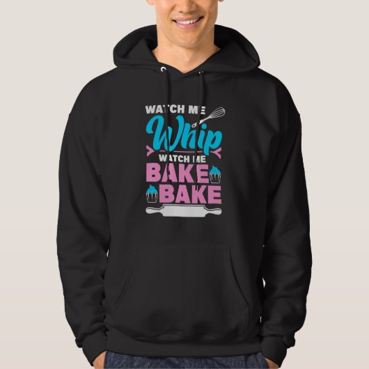 Schneebesen-Cupcake-Ständer Muffin-Backform Gebäck Hoodie (Vorderseite)
