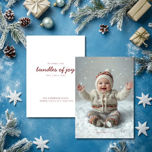 Schneebesen Feiertagskarte