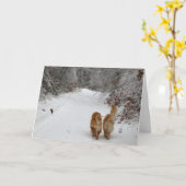 Schneebesen Karte (Gelbe Blume)