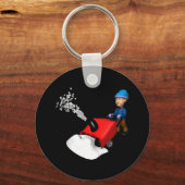 Schneebesen Schlüsselanhänger (Vorderseite)