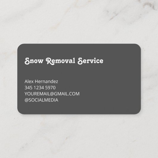 Schneebesen Visitenkarte (Rückseite)