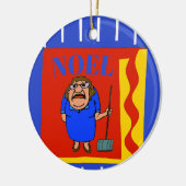 Schneebesen, Weihnachten, Hinzufügen, Bearbeiten Keramik Ornament (Links)