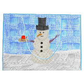 Schneebeutel Große Geschenktüte (Rückseite)