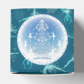 Schneeblatt-Ballett-Geschenkbox Geschenkschachtel (Oben)
