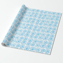 Schneeblatt-Geschenkpapier