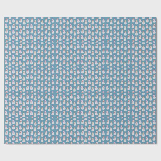 Schneeblau Geschenkpapier (Flach)
