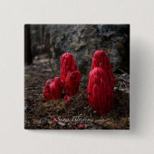 Schneeblocken Button (Vorderseite)