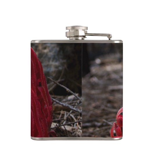 Schneeblocken Flachmann (Rückseite)