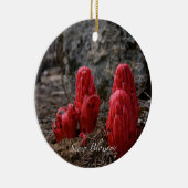 Schneeblocken Keramikornament (Rechts)