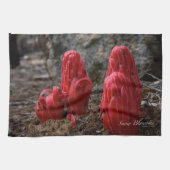 Schneeblocken Küchentuch (Horizontal)