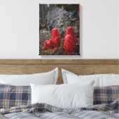 Schneeblocken Leinwanddruck (Insitu (Schlafzimmer))