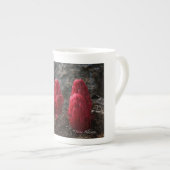 Schneeblocken Porzellantasse (Vorderseite Rechts)