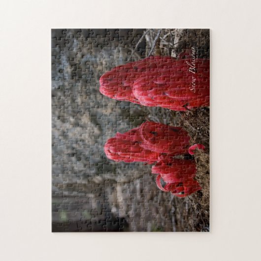 Schneeblocken Puzzle (Vertikal)