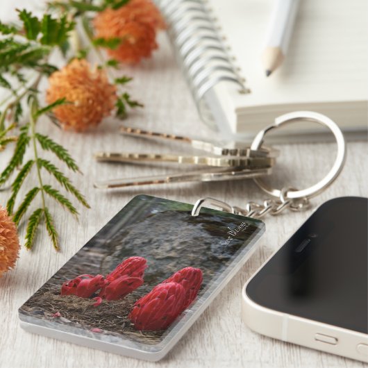 Schneeblocken Schlüsselanhänger (Vorderseite rechts)