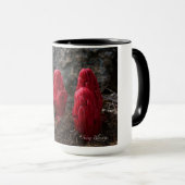 Schneeblocken Tasse (VorderseiteRechts)