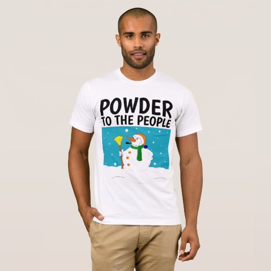 SCHNEEBLOVER-T - Shirt (Vorne ganz)