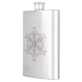 Schneeblume-Flasche Flachmann (Links)