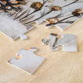 Schneeblumen-Winterrätsel Puzzle (Seite)