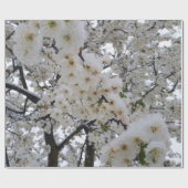Schneeblüten-Geschenkpapier Geschenkpapier (Flach)