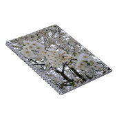 Schneeblüten Notizblock (Rechte Seite)