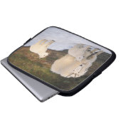 Schneeböcke Laptopschutzhülle (Vorne Knopf)