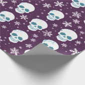 Schneebones: Ein Skelettwunder im Winter Geschenkpapier (Ecke)