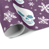 Schneebones: Ein Skelettwunder im Winter Geschenkpapier (Rolleneckpunkt)