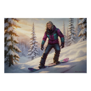 Schneebordfieber Poster