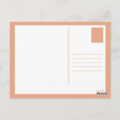 Schneebräse Postkarte (Rückseite)