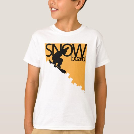 Schneebrett T-Shirt (Vorderseite)